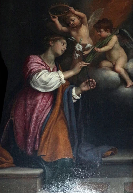 Chiesa di Santa Bibiana, Roma - Santa Demetria